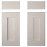 Cooke & Lewis Carisbrooke Cashmere Fixed frame Cabinet door, (W)925mm (H)720mm (T)20mm