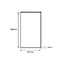 Cooke & Lewis Carisbrooke Cashmere Tall Cabinet door (W)500mm (H)895mm (T)20mm