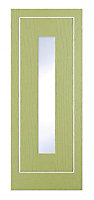 Cooke & Lewis Carisbrooke Green Framed Cabinet door (W)300mm