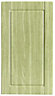 Cooke & Lewis Carisbrooke Green Framed Cabinet door (W)450mm