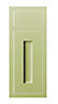 Cooke & Lewis Carisbrooke Green Framed Drawerline door & drawer front, (W)300mm (H)720mm (T)22mm