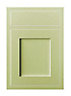 Cooke & Lewis Carisbrooke Green Framed Drawerline door & drawer front, (W)500mm (H)720mm (T)22mm