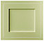 Cooke & Lewis Carisbrooke Green Framed Oven housing Cabinet door (W)600mm