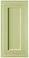 Cooke & Lewis Carisbrooke Green Framed Tall Cabinet door (W)450mm