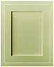 Cooke & Lewis Carisbrooke Green Framed Tall oven housing Cabinet door (W)600mm