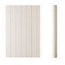 Cooke & Lewis Carisbrooke Ivory Ash effect Curved Base pliaster & panel, (H)900mm