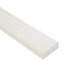 Cooke & Lewis Carisbrooke Ivory Ash effect Square Wall pilaster, (W)70mm
