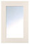 Cooke & Lewis Carisbrooke Ivory Framed Glazed Cabinet door (W)500mm (H)720mm (T)22mm