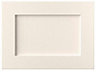 Cooke & Lewis Carisbrooke Ivory Framed Integrated extractor fan Cabinet door (W)600mm (H)453mm (T)22mm