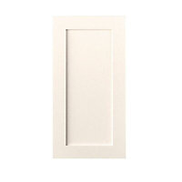Cooke & Lewis Carisbrooke Ivory Tall Cabinet door (W)500mm (H)895mm (T)21mm