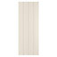 Cooke & Lewis Carisbrooke Ivory Tall Clad on wall panel (H)937mm (W)359mm