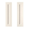 Cooke & Lewis Carisbrooke Ivory Tall corner Cabinet door (W)250mm (H)895mm (T)21mm, Set of 2