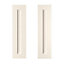 Cooke & Lewis Carisbrooke Ivory Tall corner Cabinet door (W)250mm (H)895mm (T)21mm, Set of 2