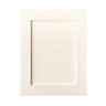 Cooke & Lewis Carisbrooke Ivory Tall double oven housing Cabinet door (W)600mm (H)633mm (T)21mm