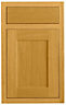 Cooke & Lewis Carisbrooke Oak Framed Drawerline door & drawer front, (W)450mm (H)720mm (T)22mm