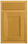 Cooke & Lewis Carisbrooke Oak Framed Drawerline door & drawer front, (W)450mm (H)720mm (T)22mm