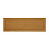 Cooke & Lewis Carisbrooke Oak Framed Filler Panel (H)267mm (W)715mm