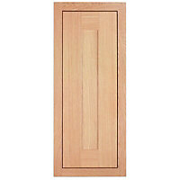 Cooke & Lewis Carisbrooke Oak Framed Standard Cabinet door (W)300mm (H)720mm (T)22mm