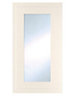Cooke & Lewis Carisbrooke Tall glazed Cabinet door (W)500mm (H)900mm (T)22mm