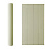 Cooke & Lewis Carisbrooke Taupe Ash effect Curved Wall pilaster, (H)757mm