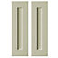 Cooke & Lewis Carisbrooke Taupe Corner Cabinet door (W)250mm (H)715mm (T)20mm, Set of 2
