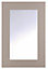 Cooke & Lewis Carisbrooke Taupe Framed Cabinet door (W)500mm (H)720mm (T)22mm