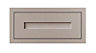 Cooke & Lewis Carisbrooke Taupe Framed Cabinet door (W)600mm (H)280mm (T)22mm