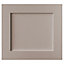 Cooke & Lewis Carisbrooke Taupe Oven housing Cabinet door (W)600mm (H)557mm (T)21mm