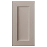 Cooke & Lewis Carisbrooke Taupe Standard Cabinet door (W)400mm (H)715mm (T)21mm