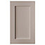 Cooke & Lewis Carisbrooke Taupe Standard Cabinet door (W)450mm (H)715mm (T)21mm