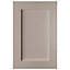 Cooke & Lewis Carisbrooke Taupe Standard Cabinet door (W)500mm (H)715mm (T)21mm