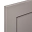 Cooke & Lewis Carisbrooke Taupe Tall Cabinet door (W)450mm (H)895mm (T)21mm