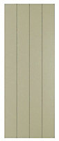 Cooke & Lewis Carisbrooke Taupe Tall Clad on wall panel (H)937mm (W)359mm
