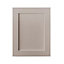 Cooke & Lewis Carisbrooke Taupe Tall double oven housing Cabinet door (W)600mm (H)633mm (T)21mm
