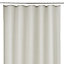 Cooke & Lewis Cecina Mastic Waffle Shower curtain (L)1800mm