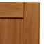 Cooke & Lewis Chesterton Solid Oak Cabinet door (W)500mm (H)445mm (T)20mm