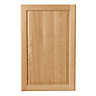 Cooke & Lewis Chesterton Solid Oak Classic Cabinet door (W)600mm (H)1912mm (T)20mm, Set of 2