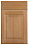 Cooke & Lewis Chesterton Solid Oak Classic Drawerline door & drawer front, (W)450mm (H)715mm (T)20mm