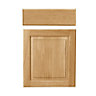 Cooke & Lewis Chesterton Solid Oak Classic Drawerline door & drawer front, (W)500mm (H)715mm (T)20mm