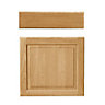 Cooke & Lewis Chesterton Solid Oak Classic Drawerline door & drawer front, (W)600mm (H)715mm (T)20mm