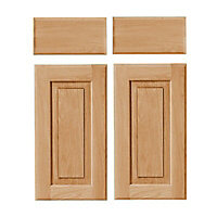 Cooke & Lewis Chesterton Solid Oak Classic Fixed frame Cabinet door, (W)925mm (H)720mm (T)20mm