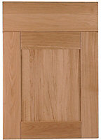 Cooke & Lewis Chesterton Solid Oak Drawerline door & drawer front, (W)500mm (H)715mm (T)20mm