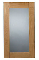 Cooke & Lewis Chesterton Solid Oak Tall Cabinet door (W)500mm (H)895mm (T)20mm