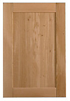 Cooke & Lewis Chesterton Solid Oak Tall Cabinet door (W)600mm (H)895mm (T)20mm