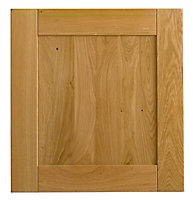 Cooke & Lewis Chesterton Solid Oak Tall oven housing Cabinet door (W)600mm (H)633mm (T)20mm