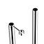 Cooke & Lewis Chrome effect Bath standpipe