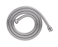 Cooke & Lewis Chrome effect Stainless steel Shower hose, (L)1.75m