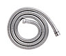 Cooke & Lewis Chrome effect Stainless steel Shower hose, (L)2m