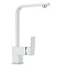 Cooke & Lewis Clavey Chrome effect Kitchen Side lever Tap