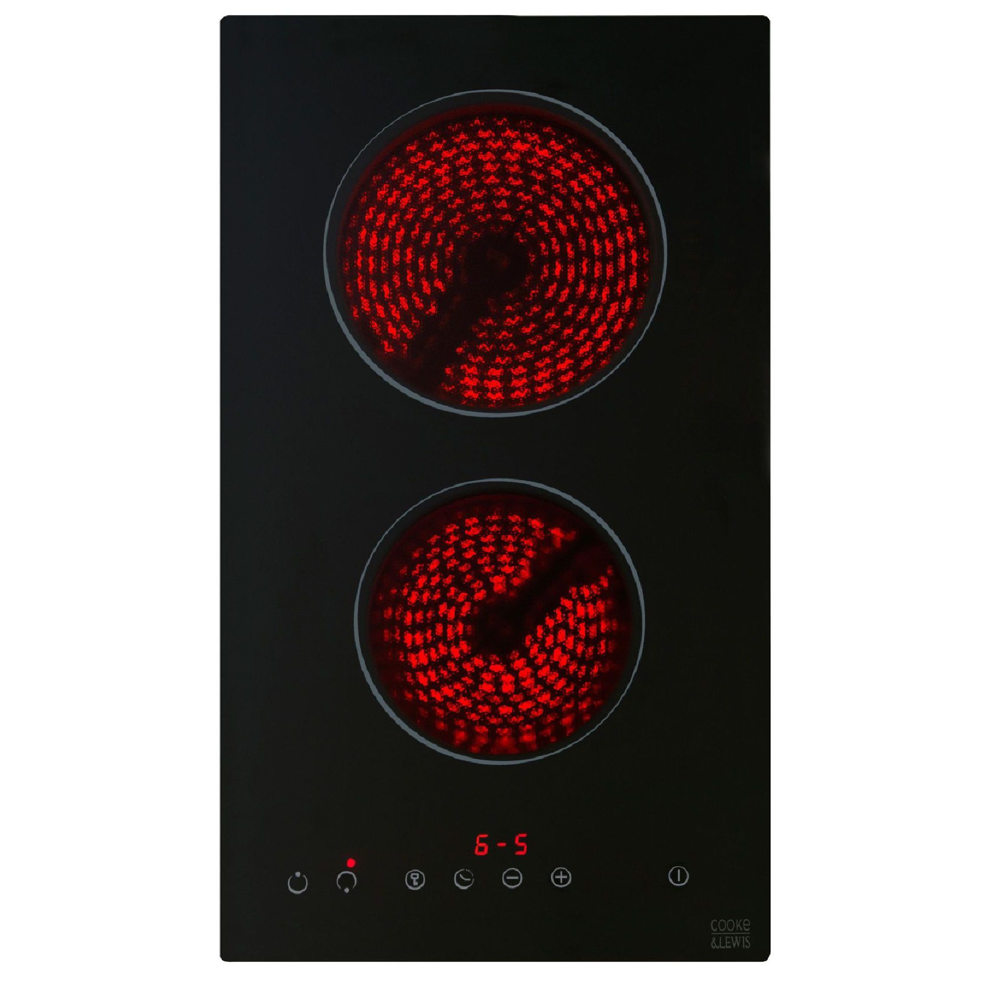 Cooke Lewis CLCER30A 29cm Ceramic Hob Black Tradepoint